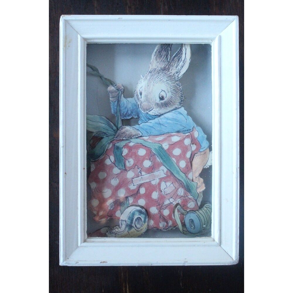Framed Peter Rabbit 3D Print